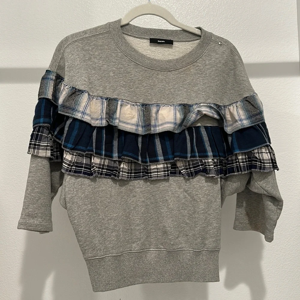Diesel Ruffle Sweater - Picture 1 of 5
